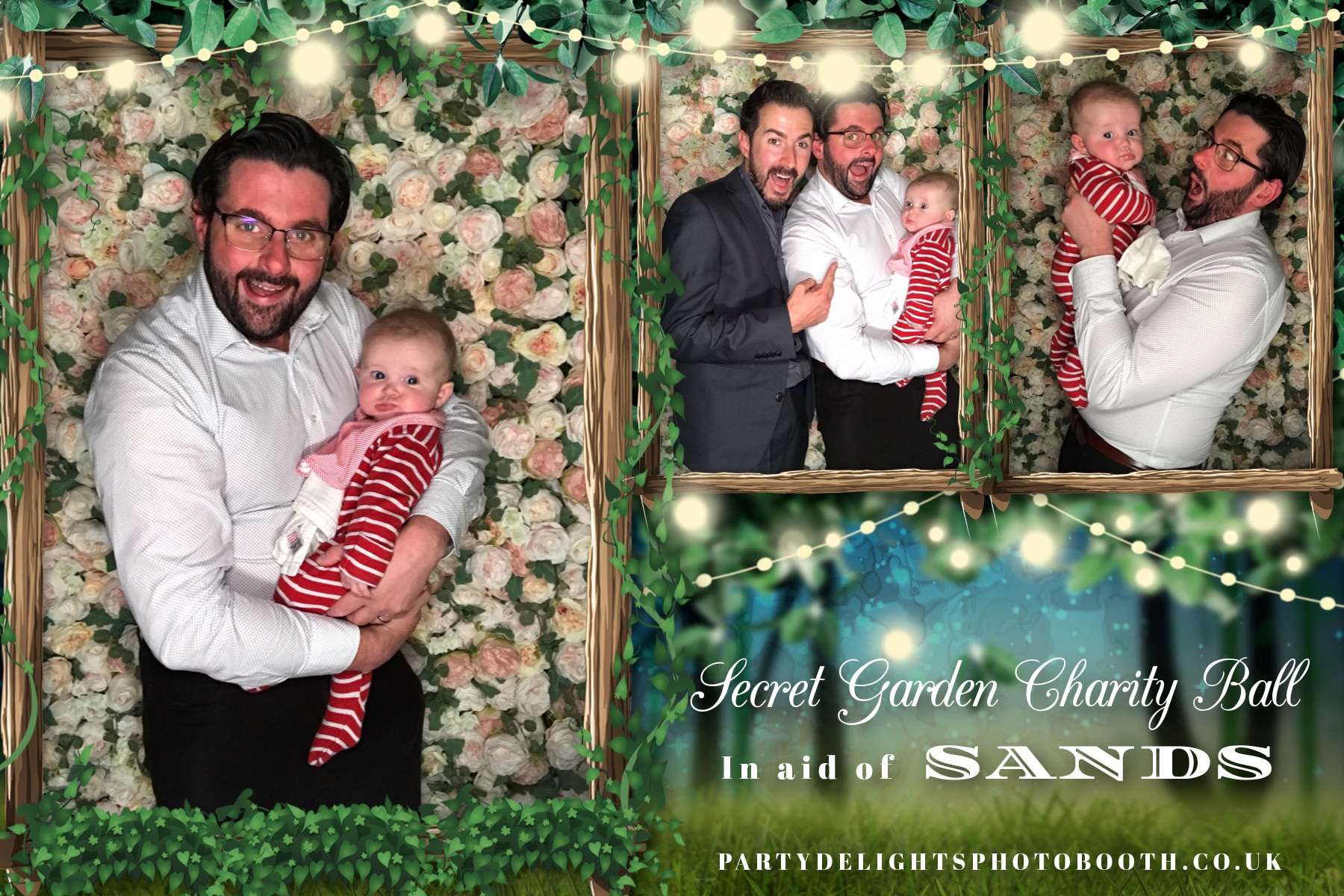 Secret Garden Charity Ball - In aid of SANDS - Prints | View more photos from the event at gallery.partydelightsphotobooth.co.uk/u/PartyDelightsPhotoBooth/Secret-Garden-Charity-Ball-In-aid-of-SANDS-Prints